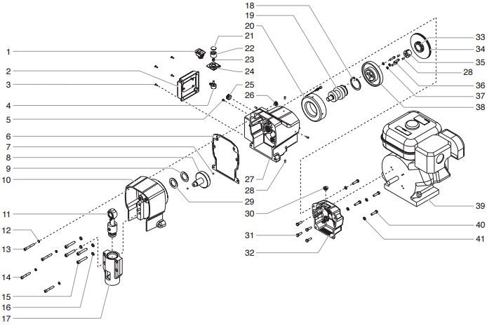 GPX 1250 Drive Assembly